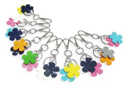 KH34 S&P Flower Key Ring